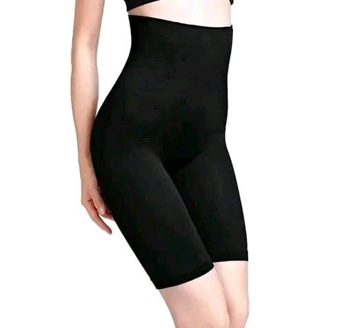 SlimAura Women's No Rolling Down Tummy Control High Waist Shapewear