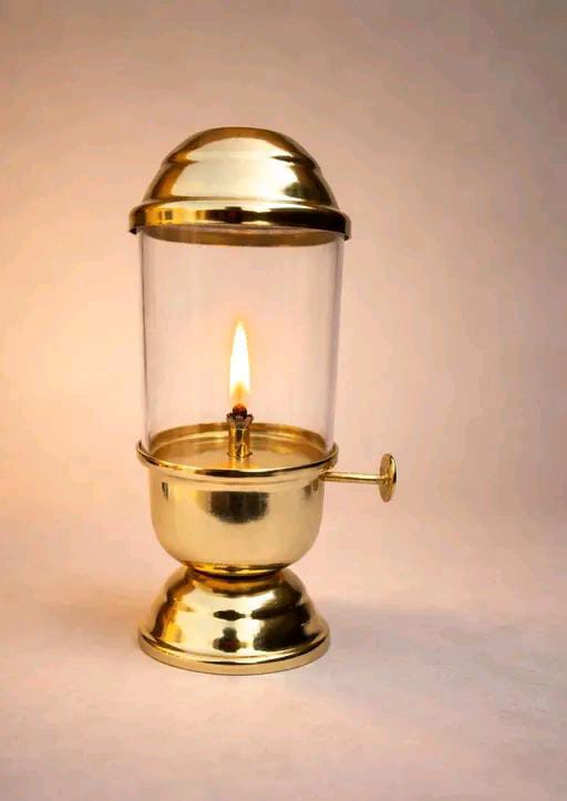 pcs  Akhand jyot Diya with adjustable  wick batti lifting screw lever for p... Wishlist
