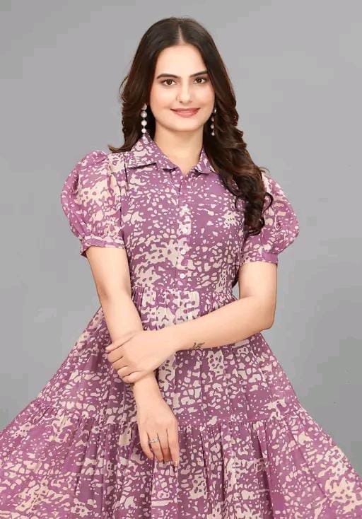 Classic Ravishing Fabulous  Digitally Printed Shirt Collor Wes