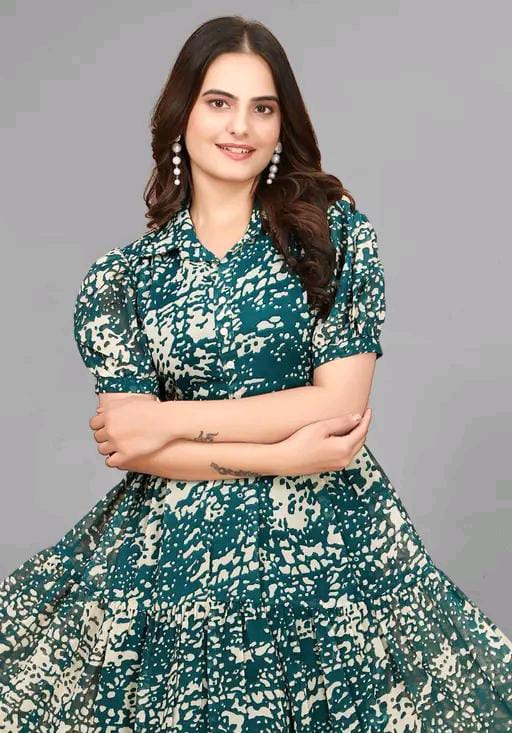 Classic Ravishing Fabulous  Digitally Printed Shirt Collor Wes