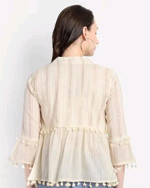 Trendy Women Embroidered Top & Shrug Set | Indo-Western Crop To