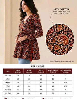 3AD Trending Kashmiri printed  top