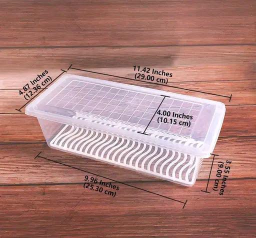AUSPICIOUS Fridge Organizer  Box Set  6 BPA-Free Plastic