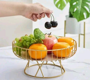 13 SOEME Stainless Steel Fruit Basket for Dining Table