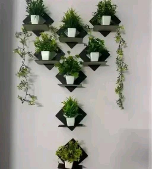 WALL SHELF IN SQUAR SHAPE  SET OF 8  Wishlisted