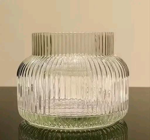 DIVYANSHI GLASS Home décor Centerpiece Vase | Attractive Glaass
