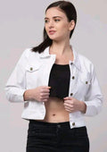 girls white jacket