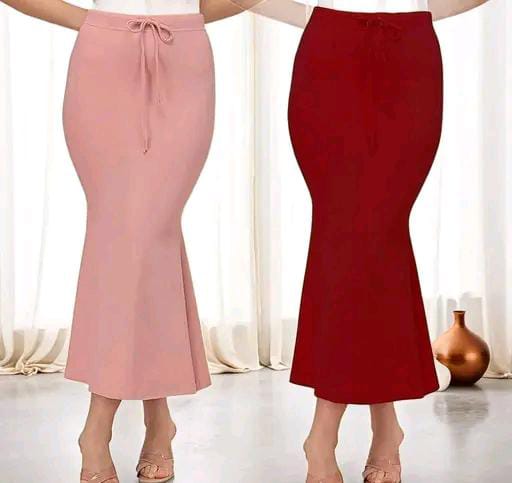 YM CLOTHINGS Lycra Saree Shapewear Petticoat for Wom...