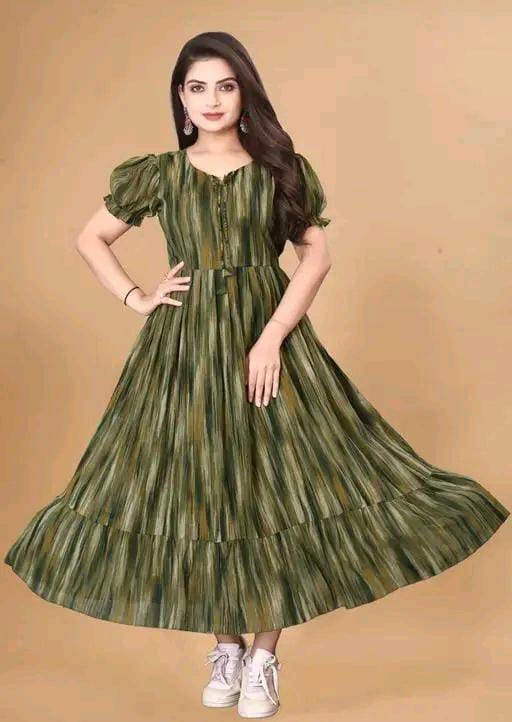 Woman Maxi Dress Designer  Classic Latest Printed Women