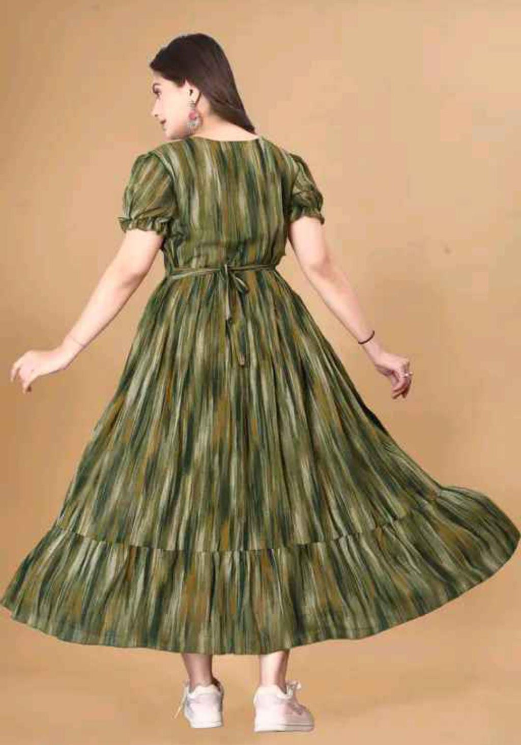 Woman Maxi Dress Designer  Classic Latest Printed Women