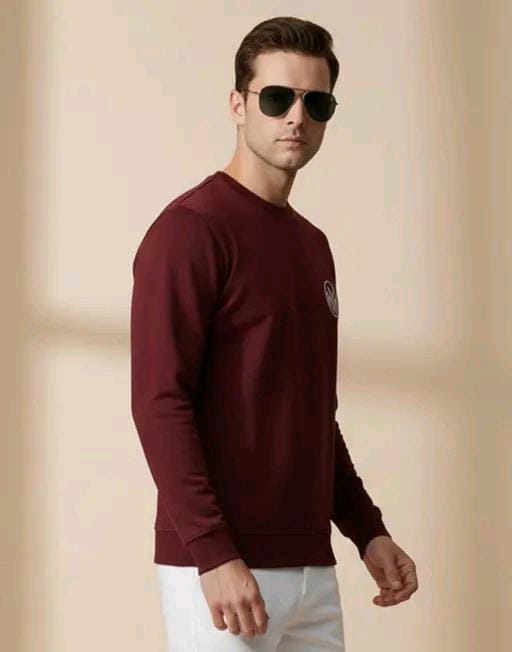 Men Printed Cotton Blend Round  Neck T-Shirt
