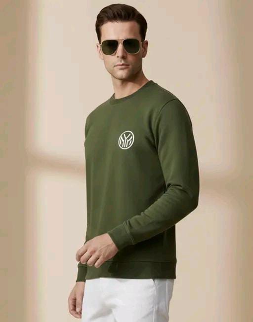 Men Printed Cotton Blend Round  Neck T-Shirt