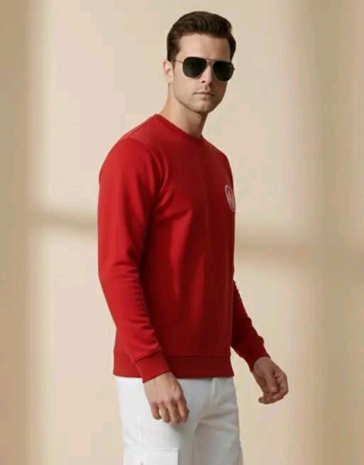 Men Printed Cotton Blend Round  Neck T-Shirt