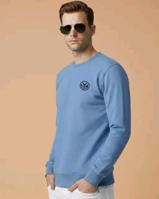 Men Printed Cotton Blend Round  Neck T-Shirt