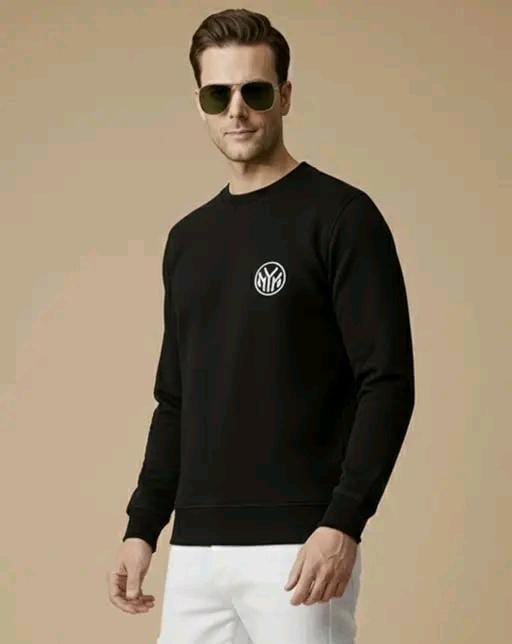 Men Printed Cotton Blend Round  Neck T-Shirt