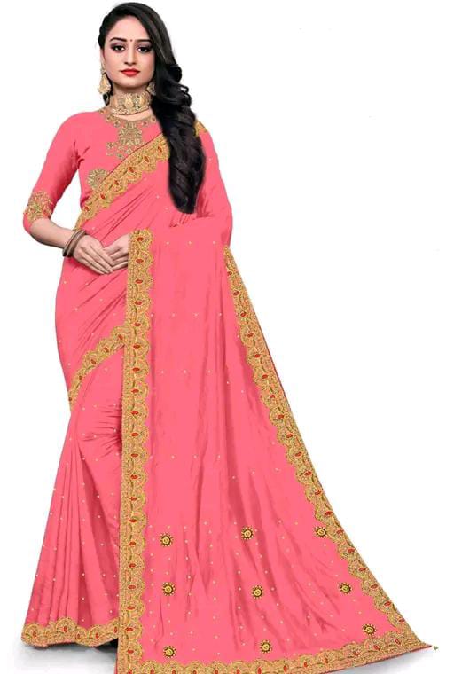 Gabani Fashion Cutwork Mirror Saree